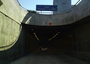 Túnel Jornalista Fernando Vieira de Mello em Pinheiros