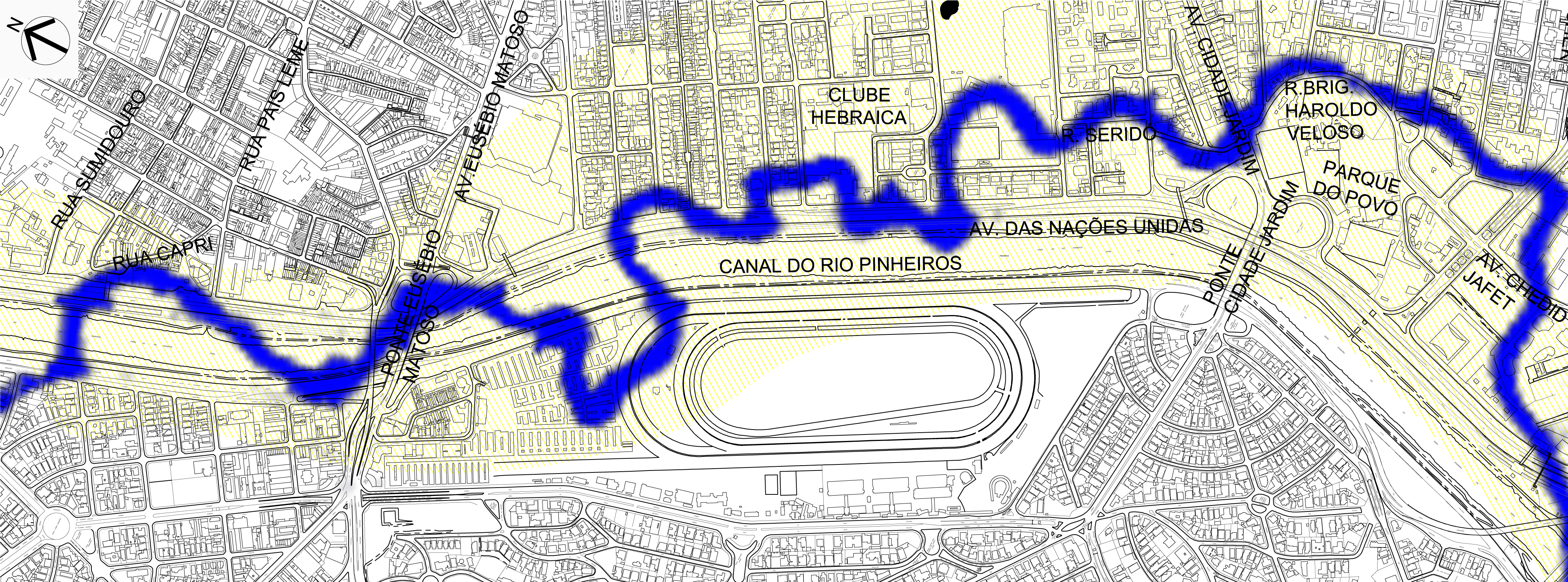 Rio Pinheiros Antes e Depois